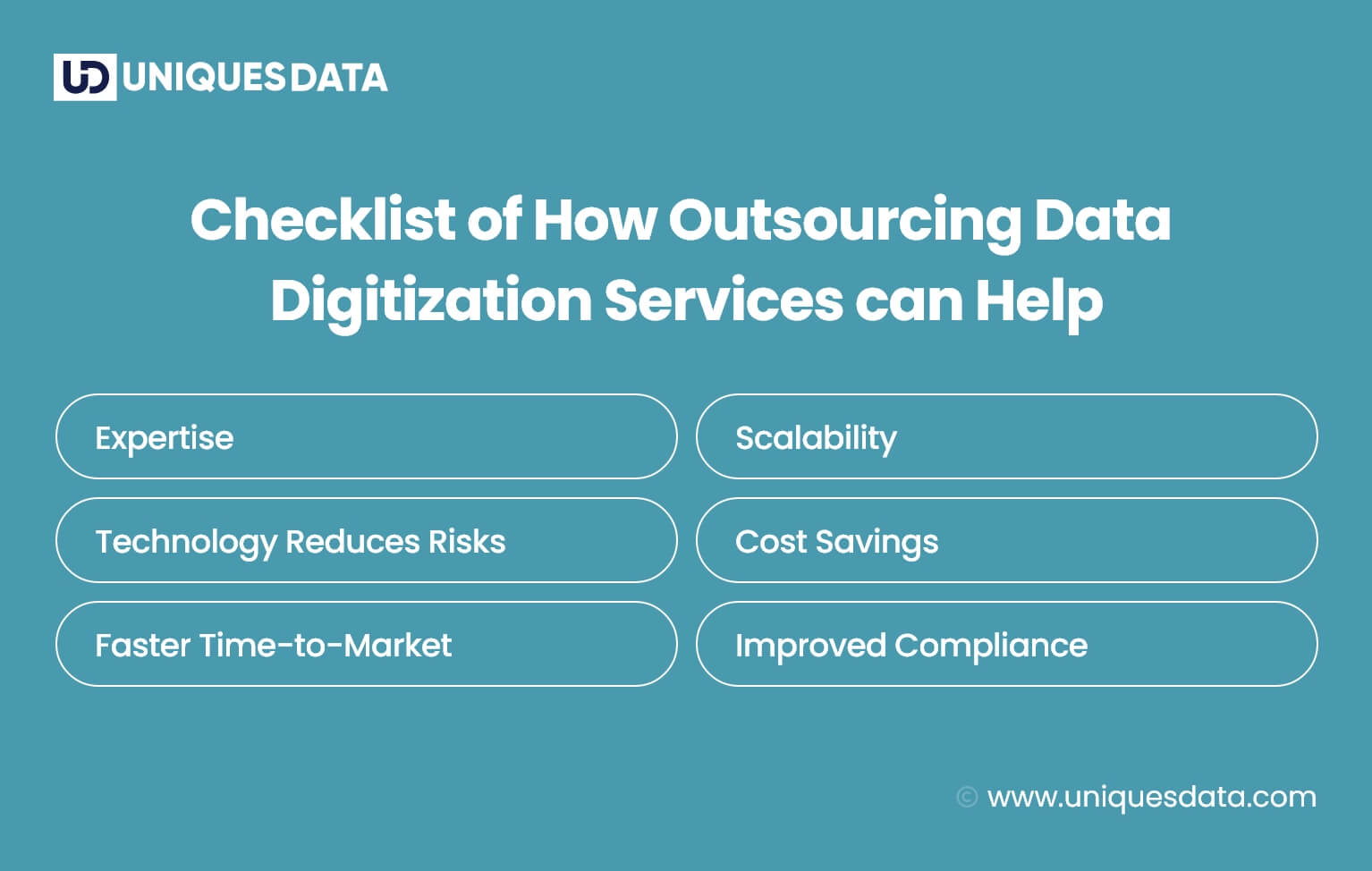 Checklist of How Outsourcing Data Digitization Services can Help