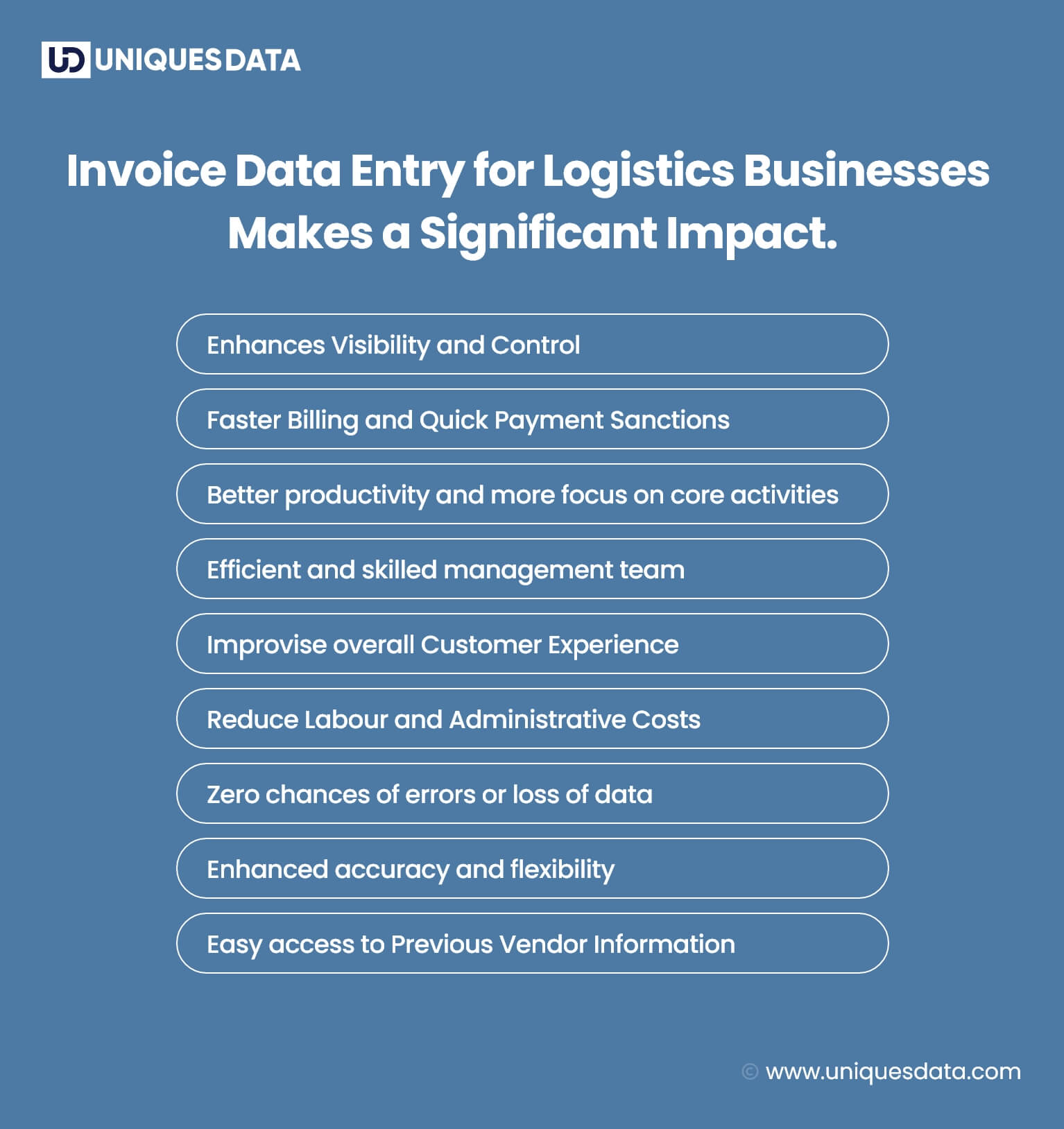 Invoice Data Entry for Logistics Businesses Makes a Significant Impact