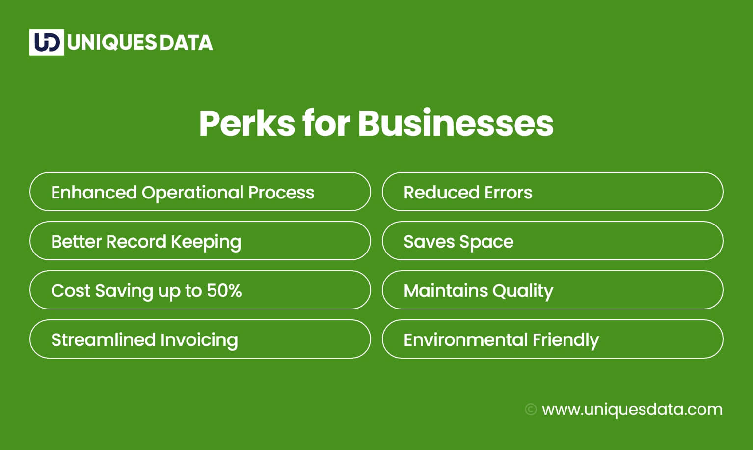 Perks for Customers and businesses